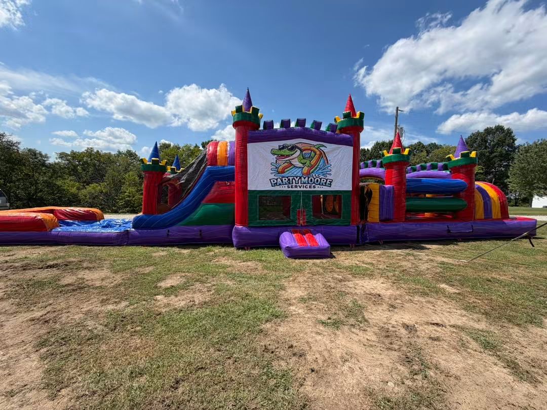 Brand New Obstacle Combo Water Slide $650/day