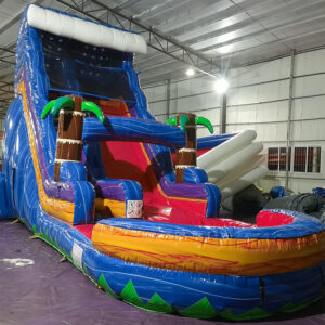 Water Slide for Kids Blue & Yellow