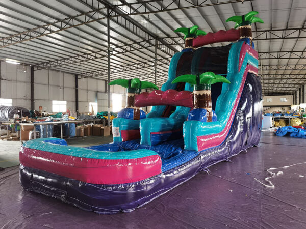 Water Slide for Kids Purple Pink